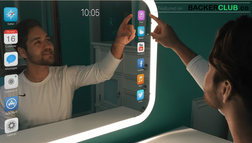 IOT Smart Mirror With News and Temperature